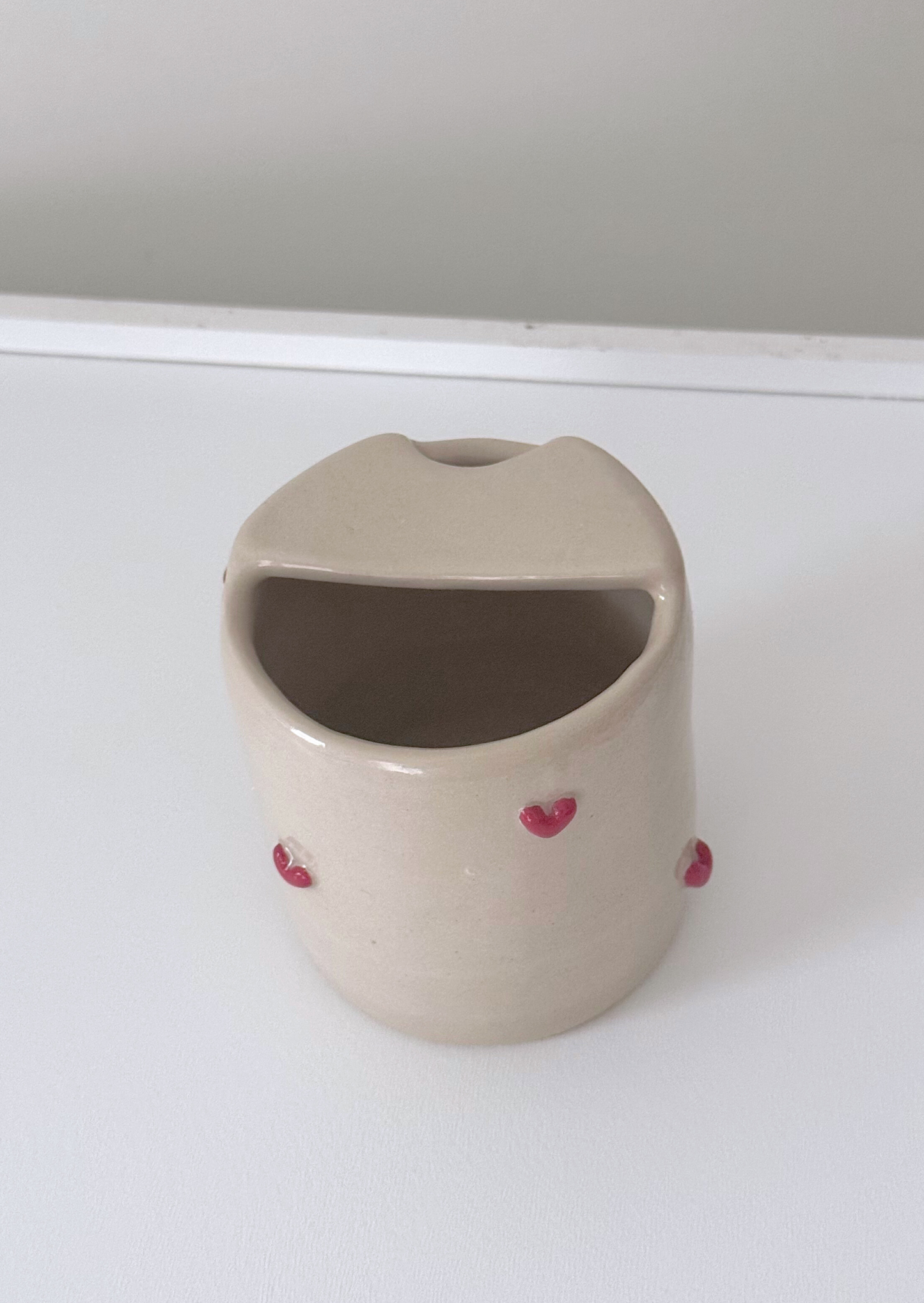 Travel Mug mit 3D-Herzen