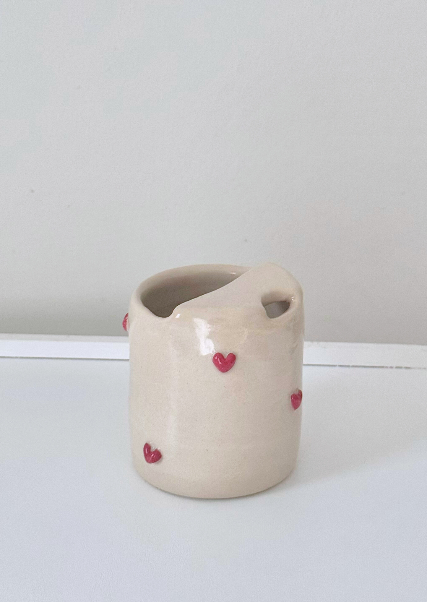 Travel Mug mit 3D-Herzen