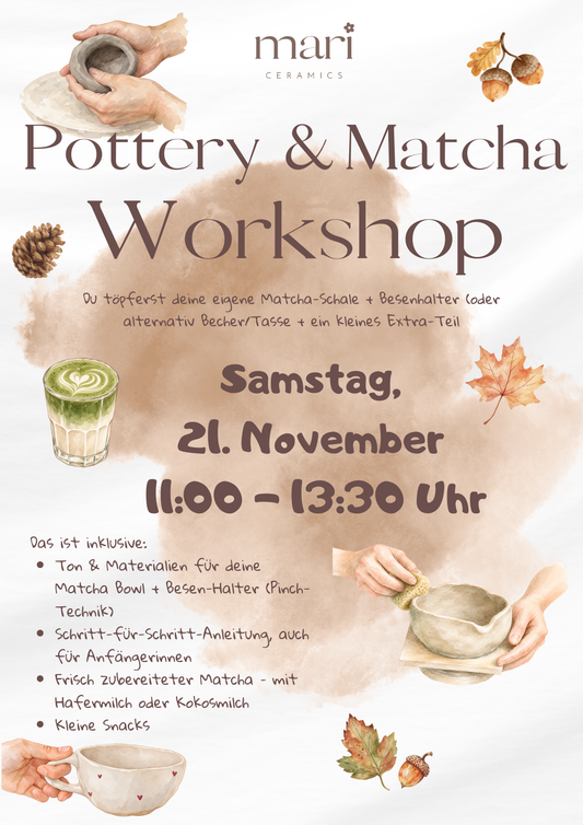 Pottery & Matcha Workshop