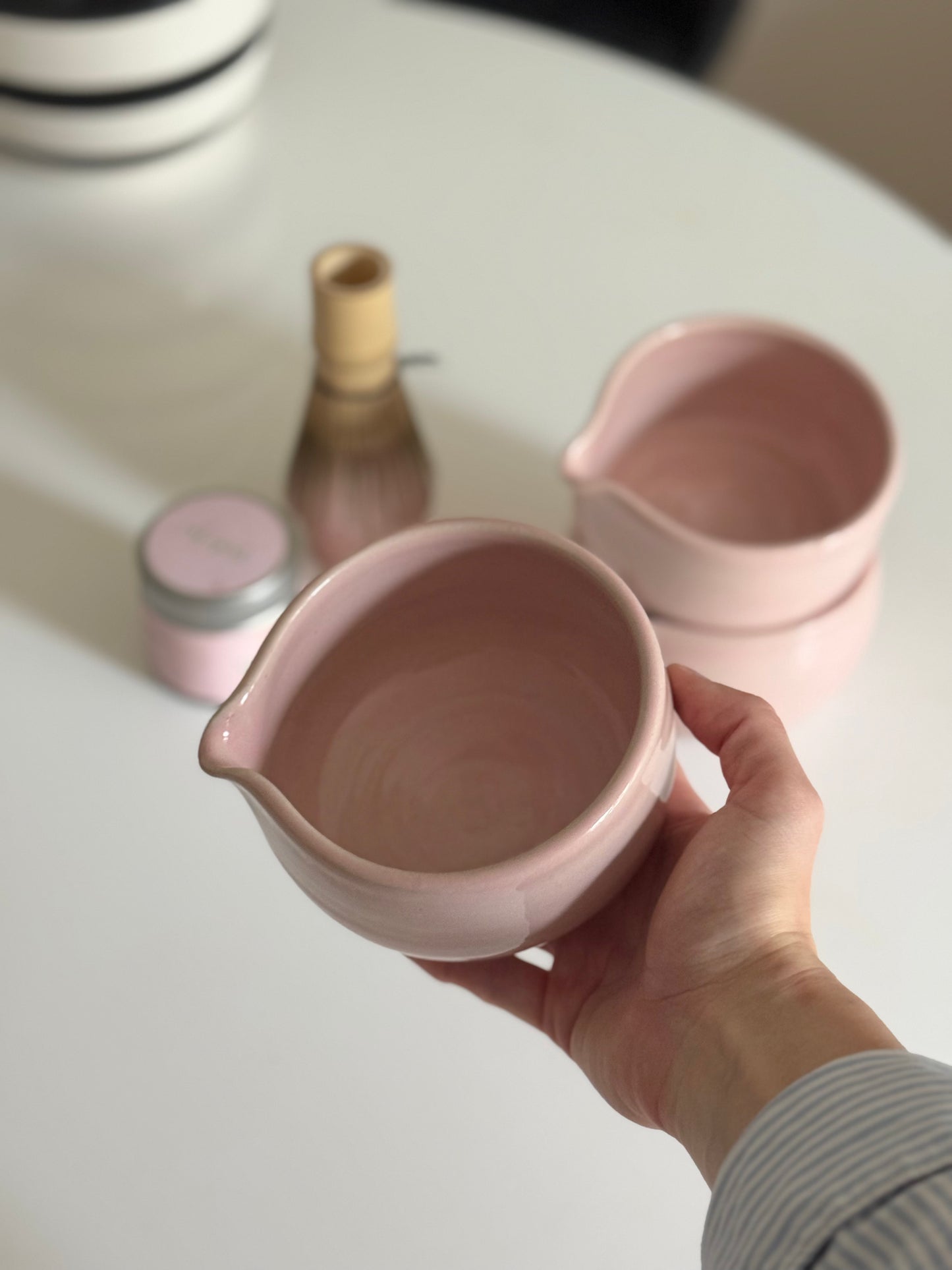Matcha Bowl - Soft Pink