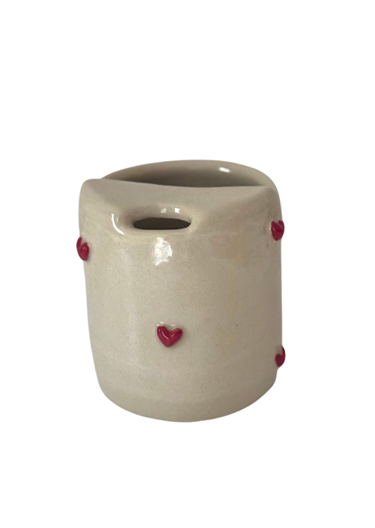 Travel Mug mit 3D-Herzen